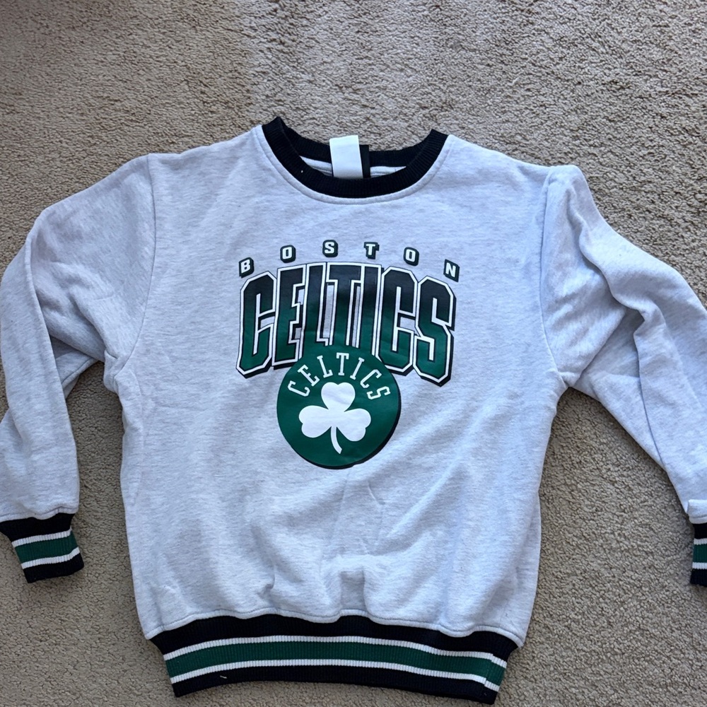 NBA Boston Celtics Gray Crewneck